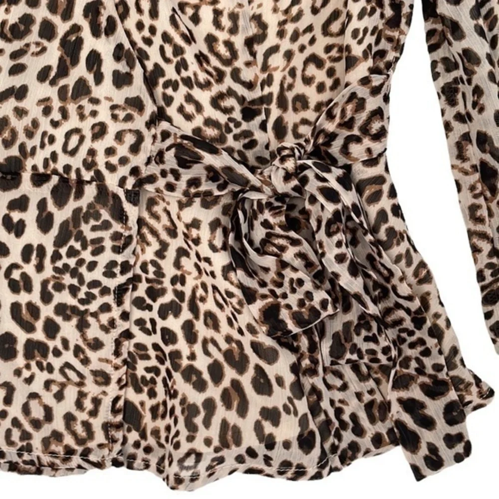 Vixbe Animal Print Blouse
